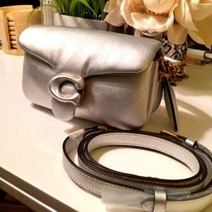 Coach Tabby Small in Silver
